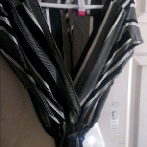 No Boundaries women's jumpsuit black and white size 19